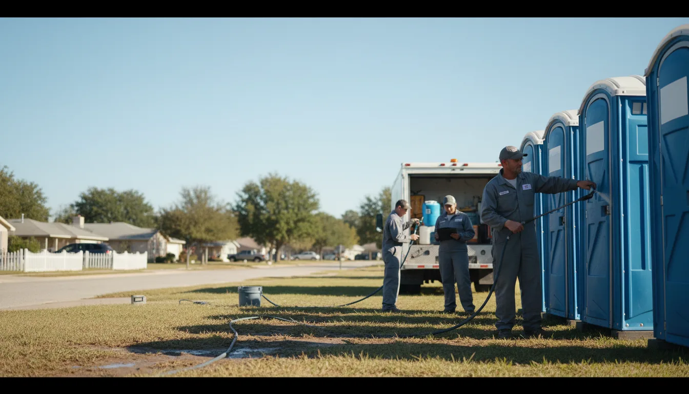 Long-Term Portable Toilet Rental in Jefferson, IA near me